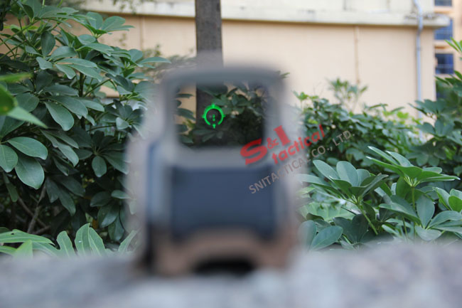 558 style T-dot Red & Green Dot Sight Tan